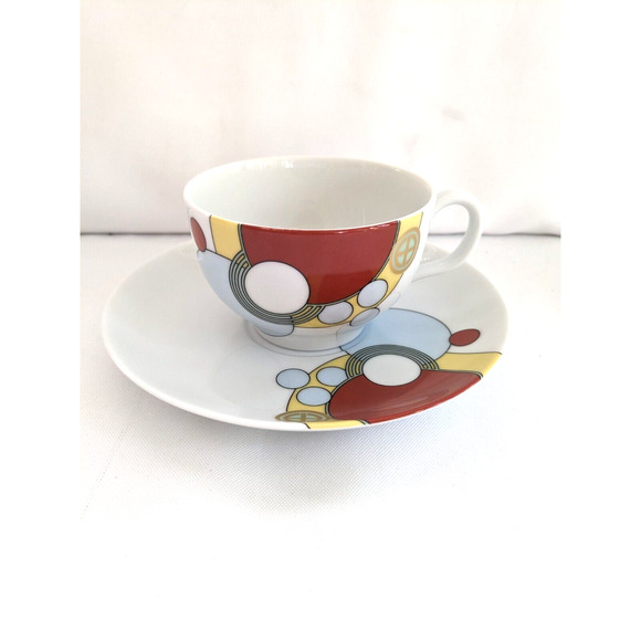 VTG NORITAKE Frank Lloyd Wright 6pc Art Deco China Set Imperial Hotel - Picture 7 of 11